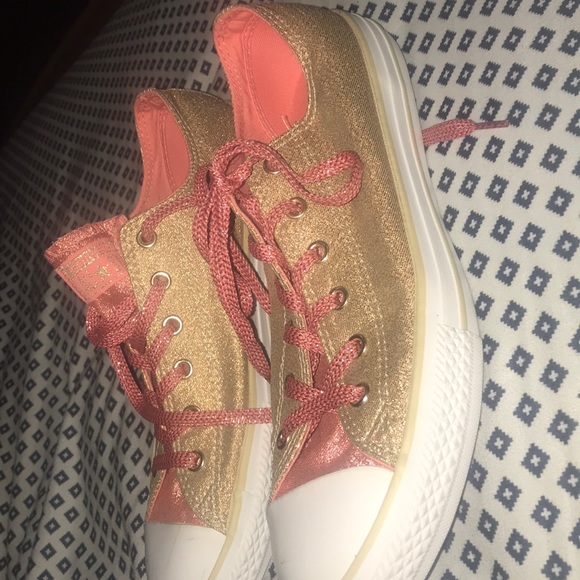 Glitter gold converse - Picture 2 of 4